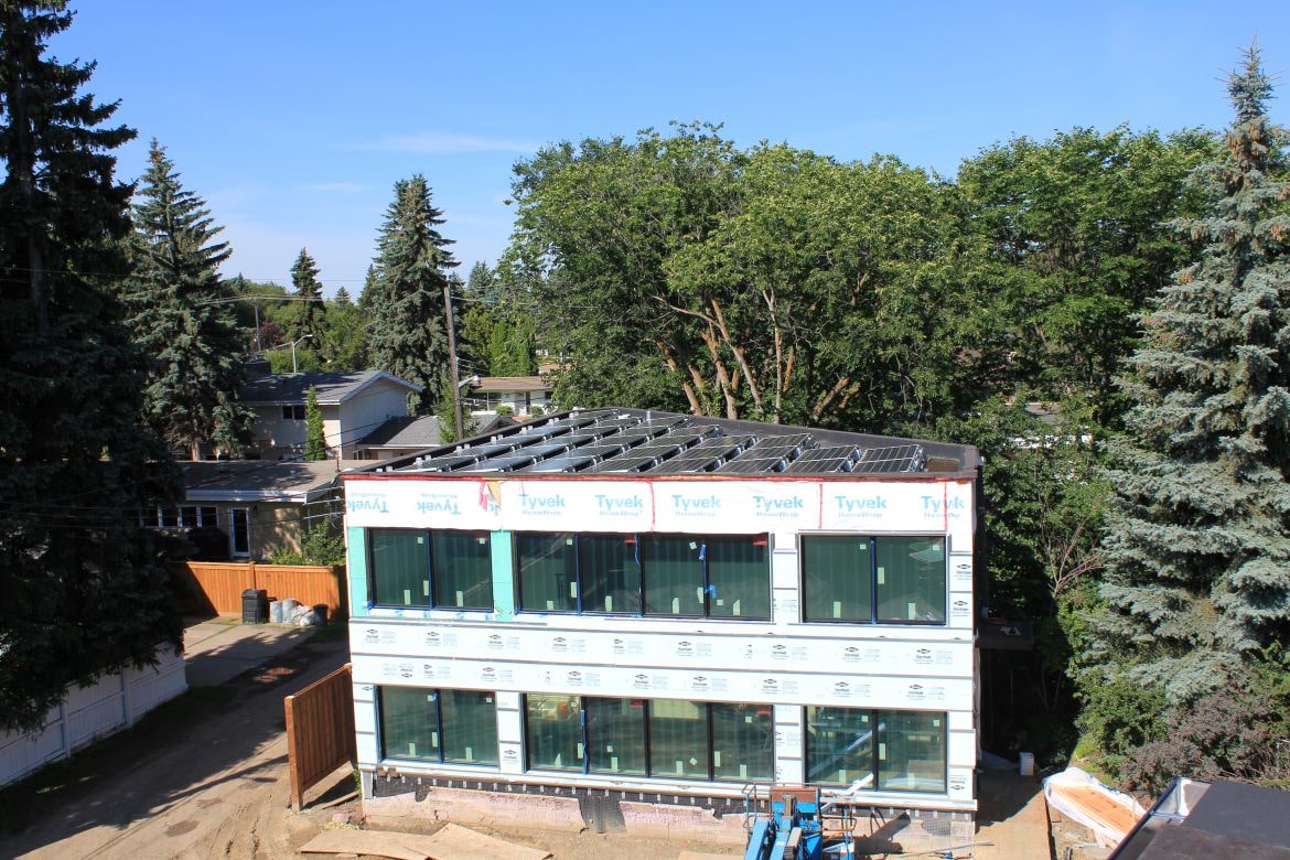 Residential Solar Installation Project Edmonton - BLDG Case Study